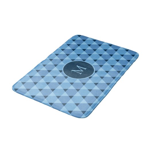 Tapis De Bain Motif Triangles (Angle)