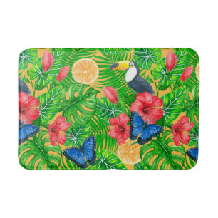 Tapis De Bain Motif tropical