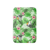 Tapis De Bain Motif tropical avec toucan (Devant (Vertical))