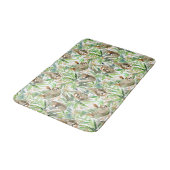Tapis De Bain Motif tropical de paresse d'aquarelle (Angle)