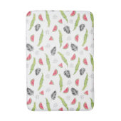 Tapis De Bain Motif Tropical Watermelon & Crocodile (Devant (Vertical))