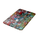 Tapis De Bain Motif urbain de caractères de graffiti d'art de (Angle)