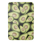 Tapis De Bain Motif Vegan Avocado frais et gourmand (devant Vertical)