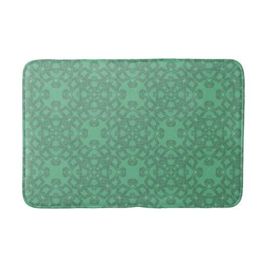 Tapis De Bain Motif vert (Devant)