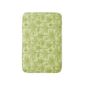 Tapis De Bain Motif vert de palmiers (Devant (Vertical))