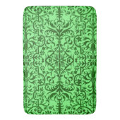 Tapis De Bain Motif victorien vert (devant Vertical)