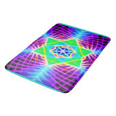 Tapis De Bain Motif vif coloré (Angle)