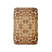 Tapis De Bain motif vintage Brown activé (Devant (Vertical))