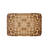 Tapis De Bain motif vintage Brown activé (Devant)