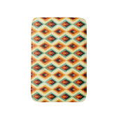 Tapis De Bain Motif vintage en losange (Devant (Vertical))