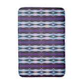 Tapis De Bain Motif Violet Unique (Devant (Vertical))