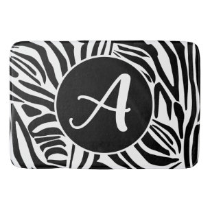 Tapis De Bain Motif Zèbre
