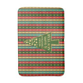 Tapis De Bain Motifs de Noël - Design élégant et chic (Devant (Vertical))