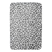 Tapis De Bain Motifs noirs et blancs de peau d'animal (devant Vertical)