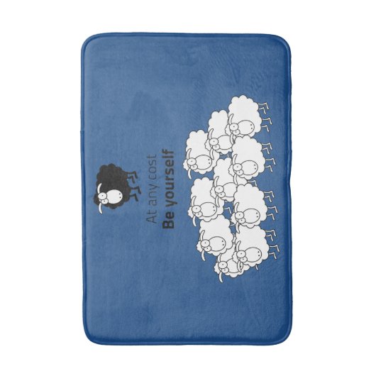 Tapis De Bain Motivation (Devant (Vertical))