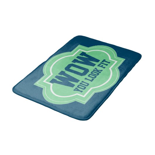 Tapis De Bain Motivation de perte de poids (Angle)