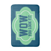 Tapis De Bain Motivation de perte de poids (Devant (Vertical))