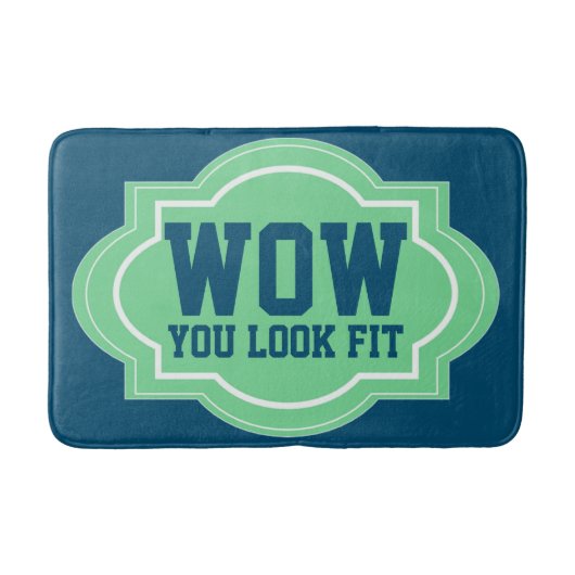 Tapis De Bain Motivation pour perdre du poids (Devant)