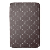 Tapis De Bain Moto argenté (devant Vertical)