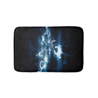 Tapis De Bain Motocross customisé