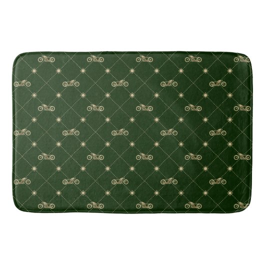 Tapis De Bain Motorcycle Gold (Devant)