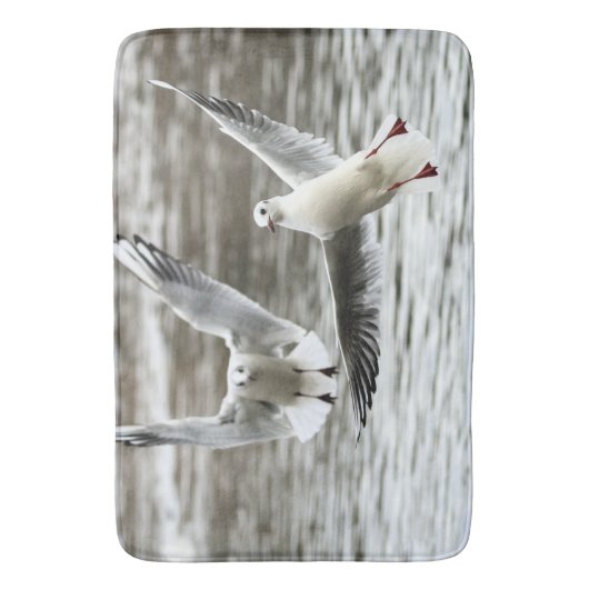 Tapis De Bain Mouettes en vol (devant Vertical)