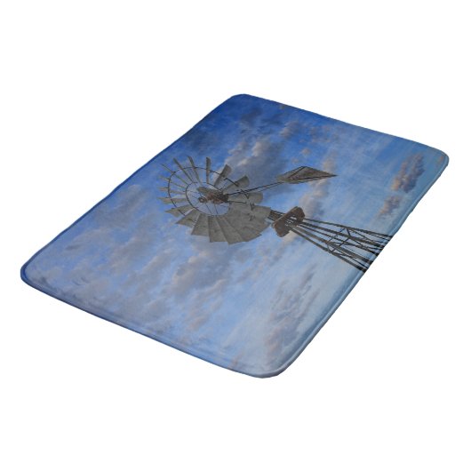 TAPIS DE BAIN MOULIN À VENT (Angle)