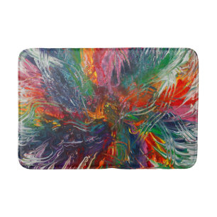 Tapis De Bain Moulin à vent du spectre de couleur