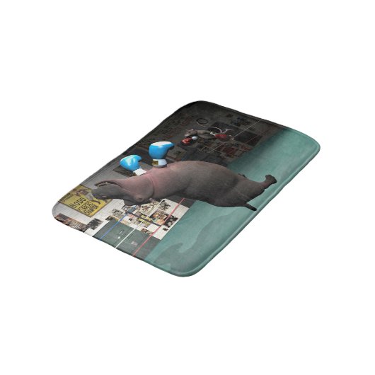 Tapis De Bain Mouse Beats Hippo KO (Angle)
