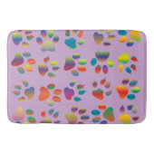 Tapis De Bain Mousse de mémoire luxueusement douce, Empreintes d (Devant)