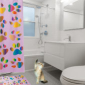 Tapis De Bain Mousse de mémoire luxueusement douce, Empreintes d