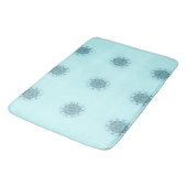Tapis De Bain Mousse de mer abstraite (Angle)