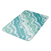 Tapis De Bain mousse de mer marbrée : (Angle)
