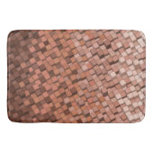 Tapis De Bain Mousse de Mocha Tendance Géométrique (Devant)