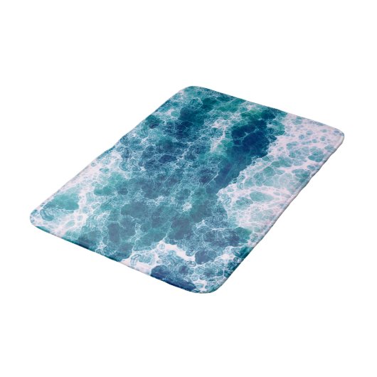 Tapis De Bain Mousse mer  (Angle)