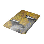 Tapis De Bain Moutarde et chevaux (Angle)