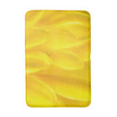 Tapis de bain moyen Abstraction Petale Jaune (Devant (Vertical))