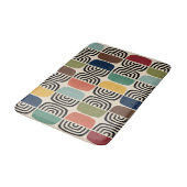 Tapis De Bain Moyen-siècle Âge atomique moderne (Angle)