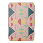 Tapis De Bain Moyenne du siècle rose  (devant Vertical)