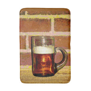 Tapis De Bain Mug de chauves-souris de bière