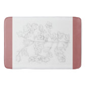 Tapis De Bain Mughal Design on a Bath Mat (Devant)