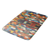 Tapis De Bain Mur de briques coloré (Angle)