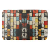 Tapis De Bain Mur de briques coloré (Devant)