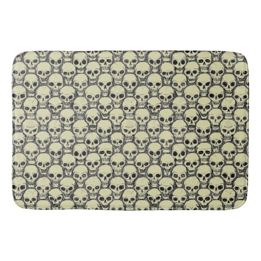 Tapis De Bain Mur des crânes (Devant)