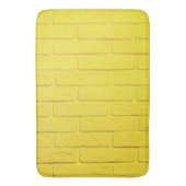 Tapis De Bain mur en brique jaune (devant Vertical)