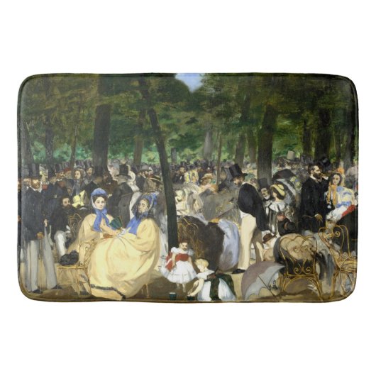 Tapis De Bain Musique dans les Tullérias Edouard Manet (Devant)
