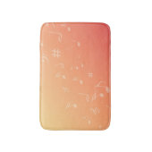 Tapis De Bain Musique de pêche (Devant (Vertical))