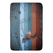 Tapis De Bain Musique Kokopelli Sud-Ouest 2 Mat (devant Vertical)