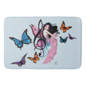 Tapis De Bain Musique Note Papillons Fairy (Devant)