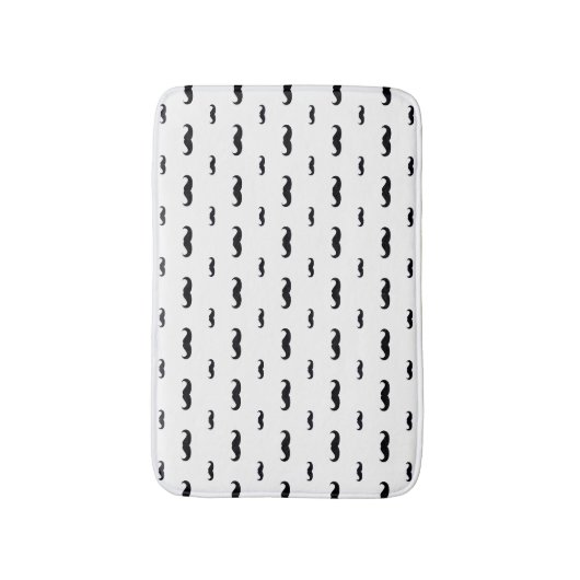 Tapis De Bain Mustache Bath Mat (Devant (Vertical))